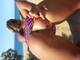 pantera in spiaggia