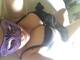 sexy violet mask